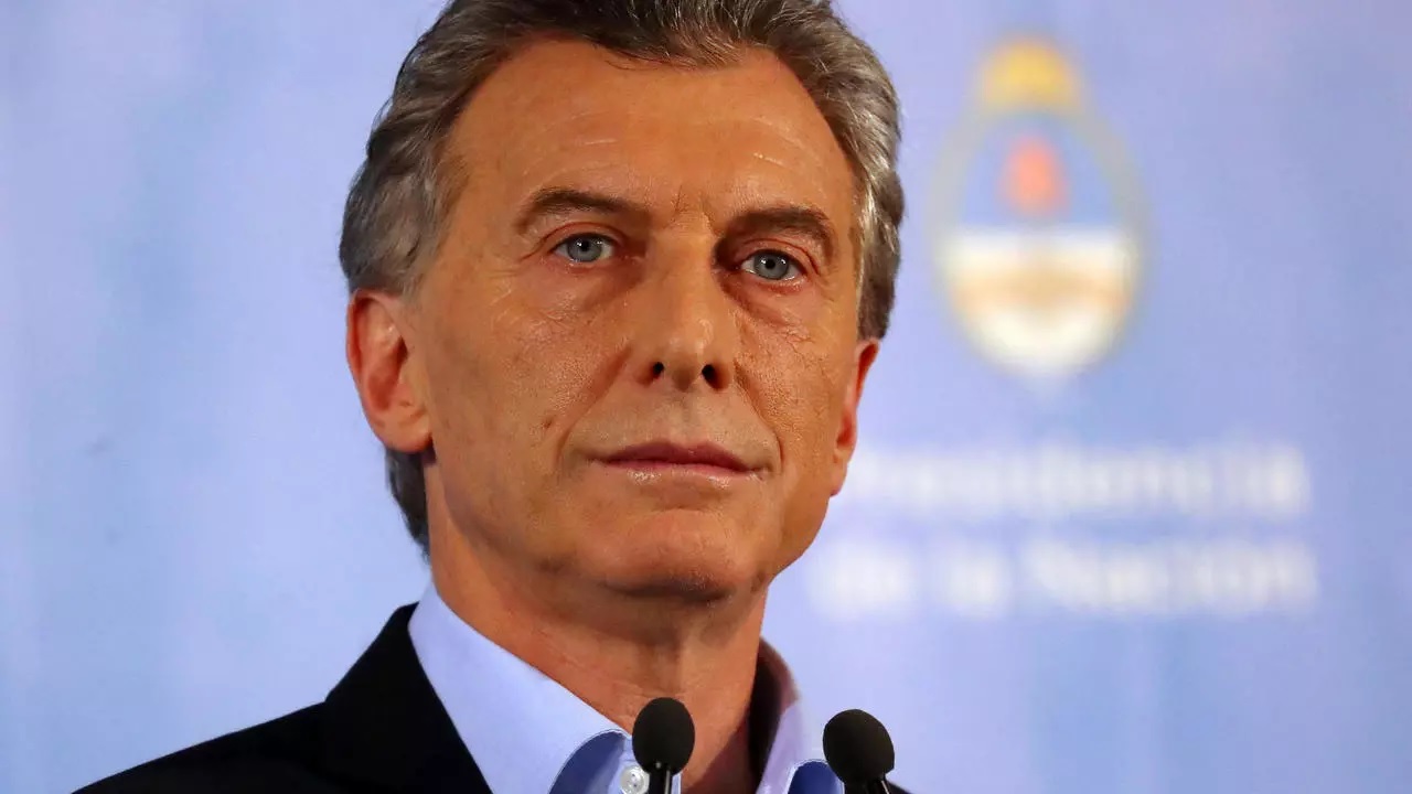 Argentina's former President, Mauricio Macri.