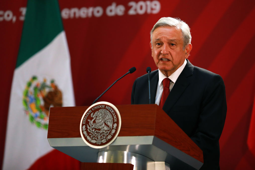 Mexican President Andrés Manuel López Obrador.