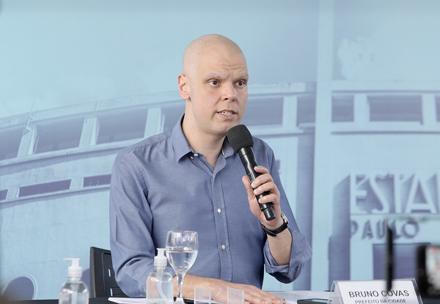 São Paulo City Mayor Bruno Covas.