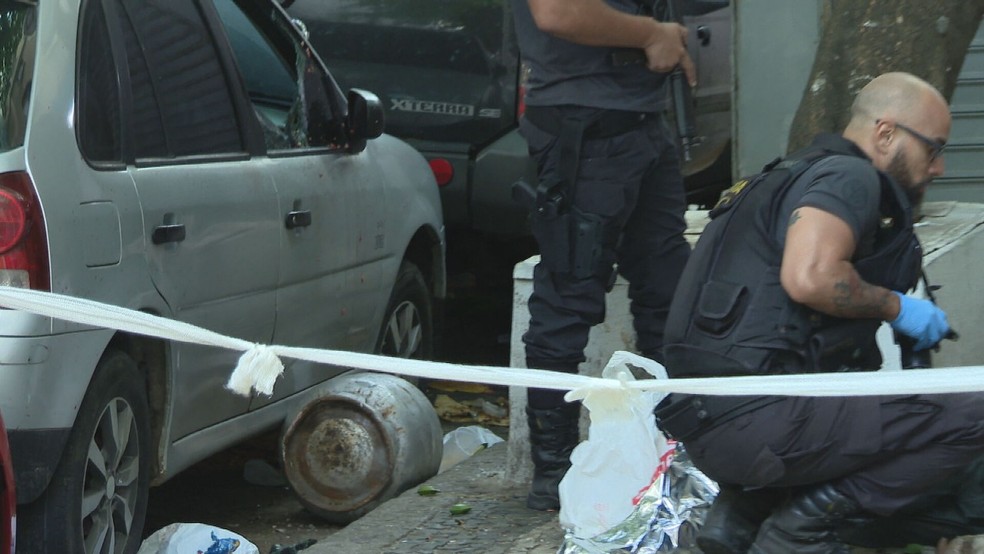 The victim lived in Pavão-Pavãozinho and sold fruit in the region. The suspect of dumping the cylinder was taken to the homicide police station in the capital.