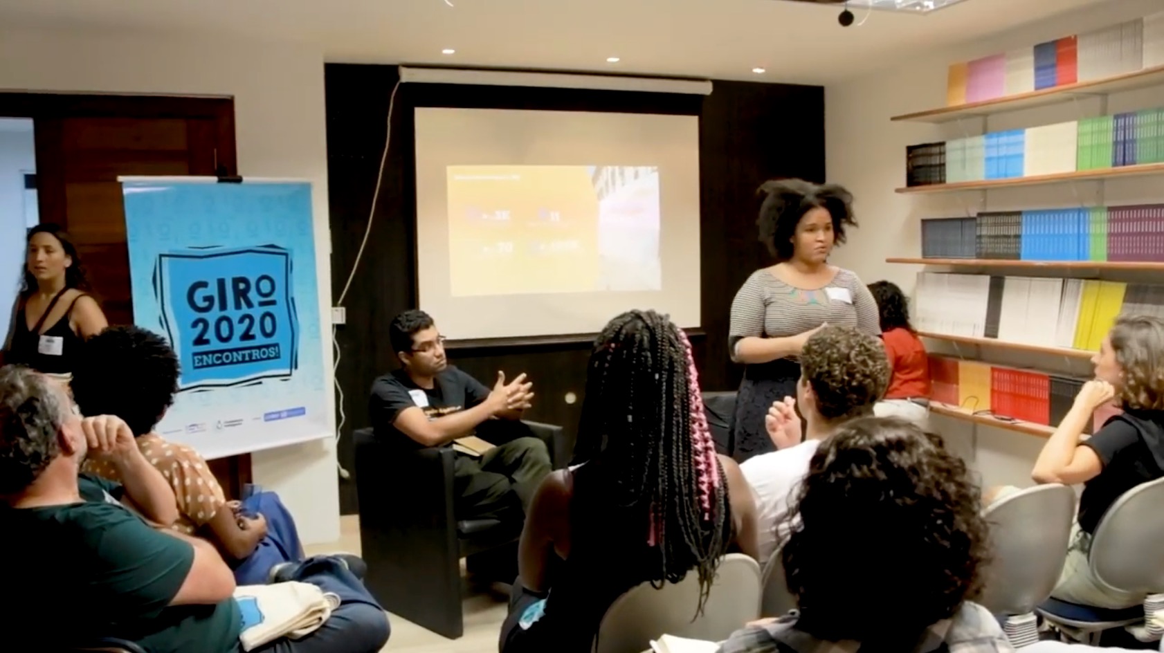 Giro 2020 events focus on qualifying debates about public policies. Image: Casa Fluminense/YouTube.