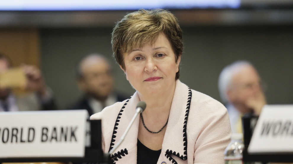 IMF chief Kristalina Georgieva.