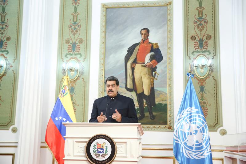 Venezuelan President Nicolas Maduro on Thursday asked the country’s National Assembly to discuss same-sex marriage during its next term beginning in January, citing Pope Francis’ comments this week supporting civil unions for same-sex couples.