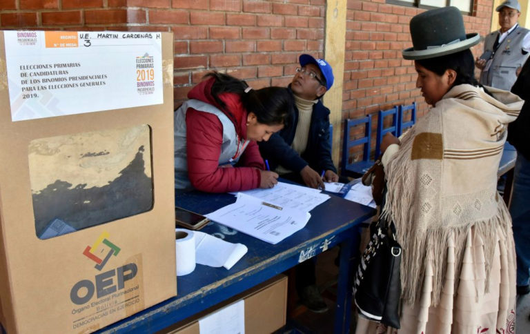 Official Election Results in Bolivia: MAS Party Wins by Large Majority