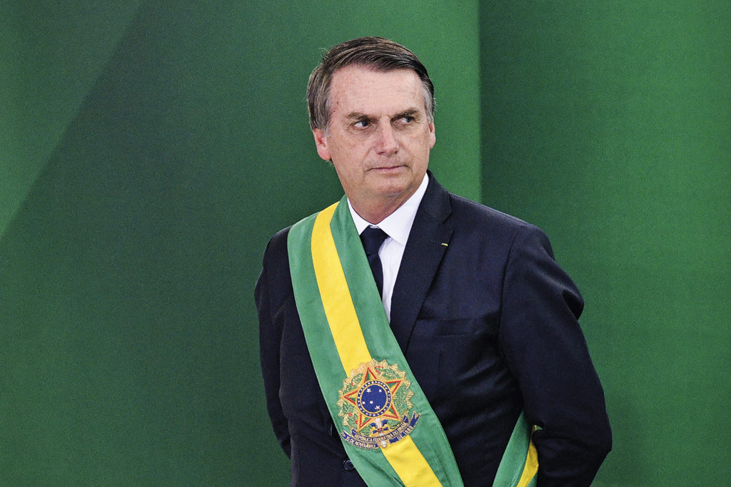 Brazilian President Jair Bolsonaro.