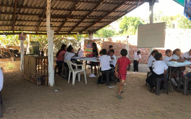 Heirs of Mexican Drug Lord El Chapo Build Makeshift School for Poor Children