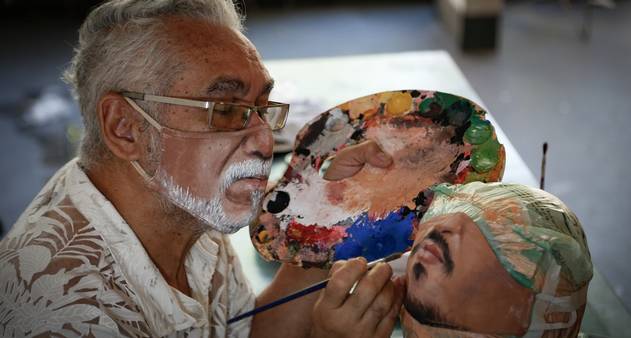 Rio de Janeiro Artist Paints Masks for Those Who Want to Show Their Face