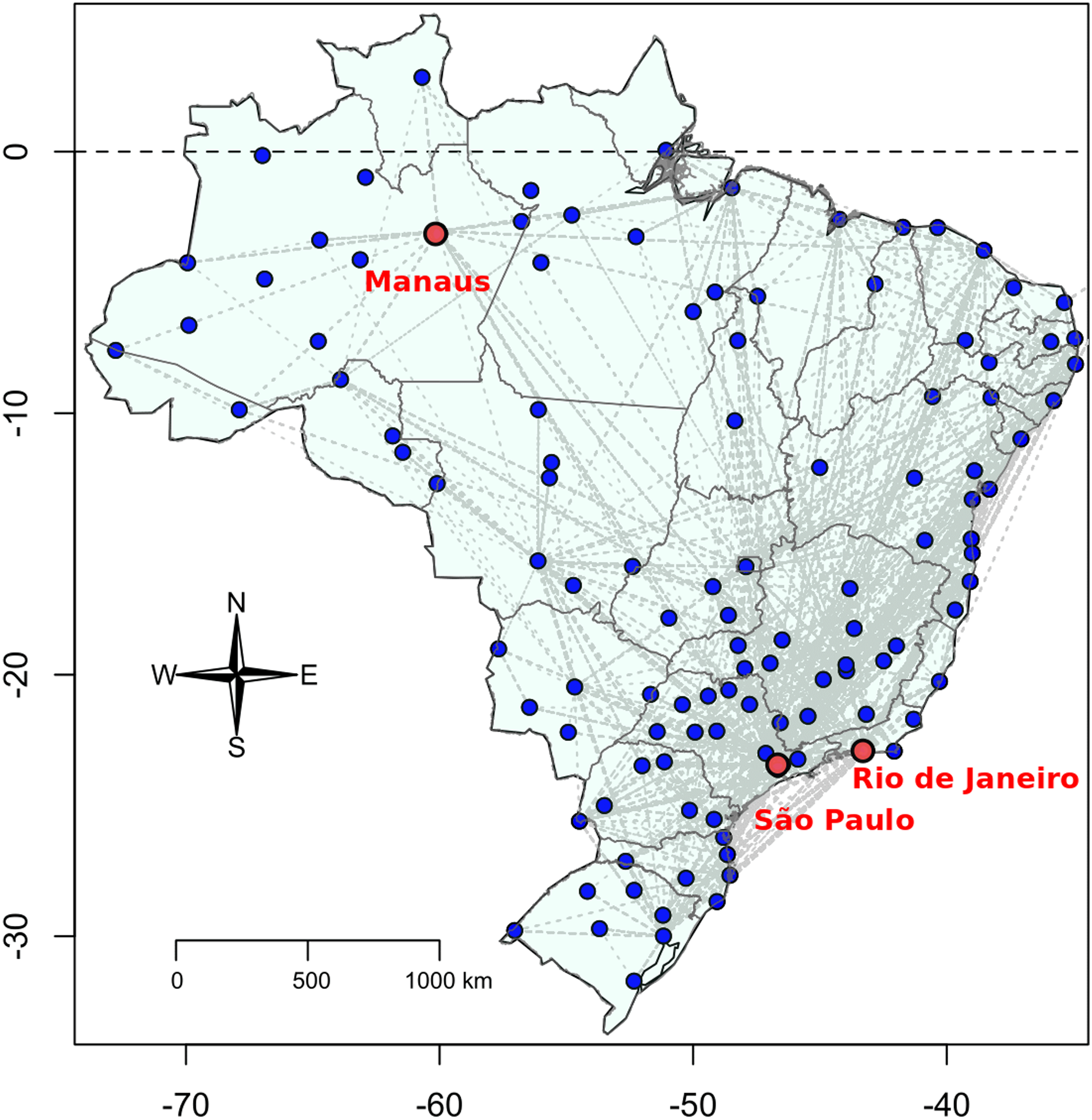 Brazil’s average daily flights fell from the original 2,500 to about 200 during the Covid-19 pandemic lockdown period. In the months with the highest surge of the pandemic, Brazilian airlines reduced their operations by 99%.