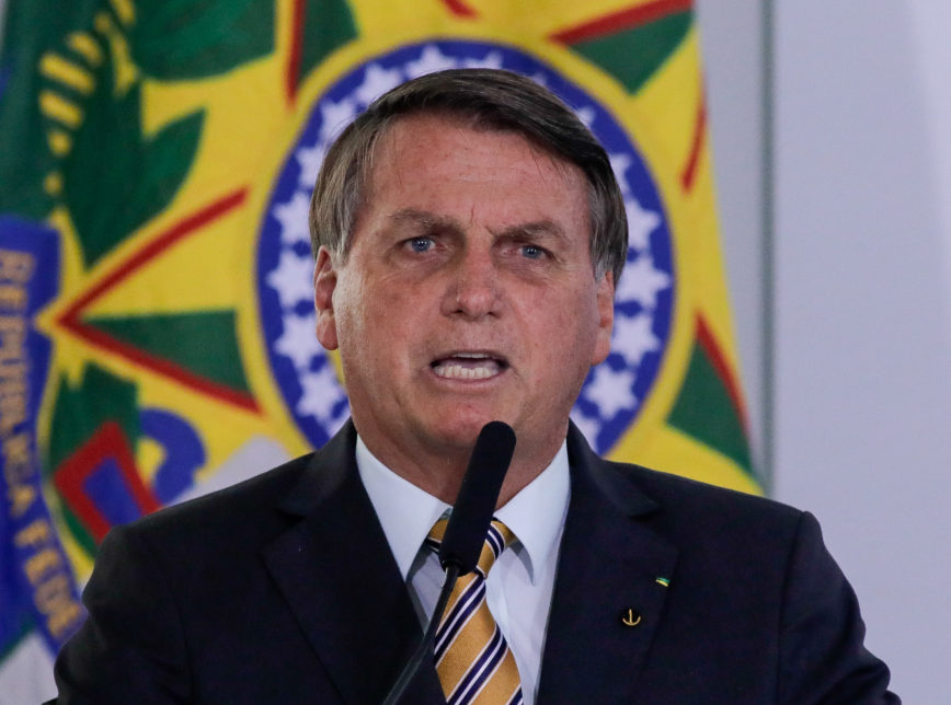 Brazilian President Jair Bolsonaro.