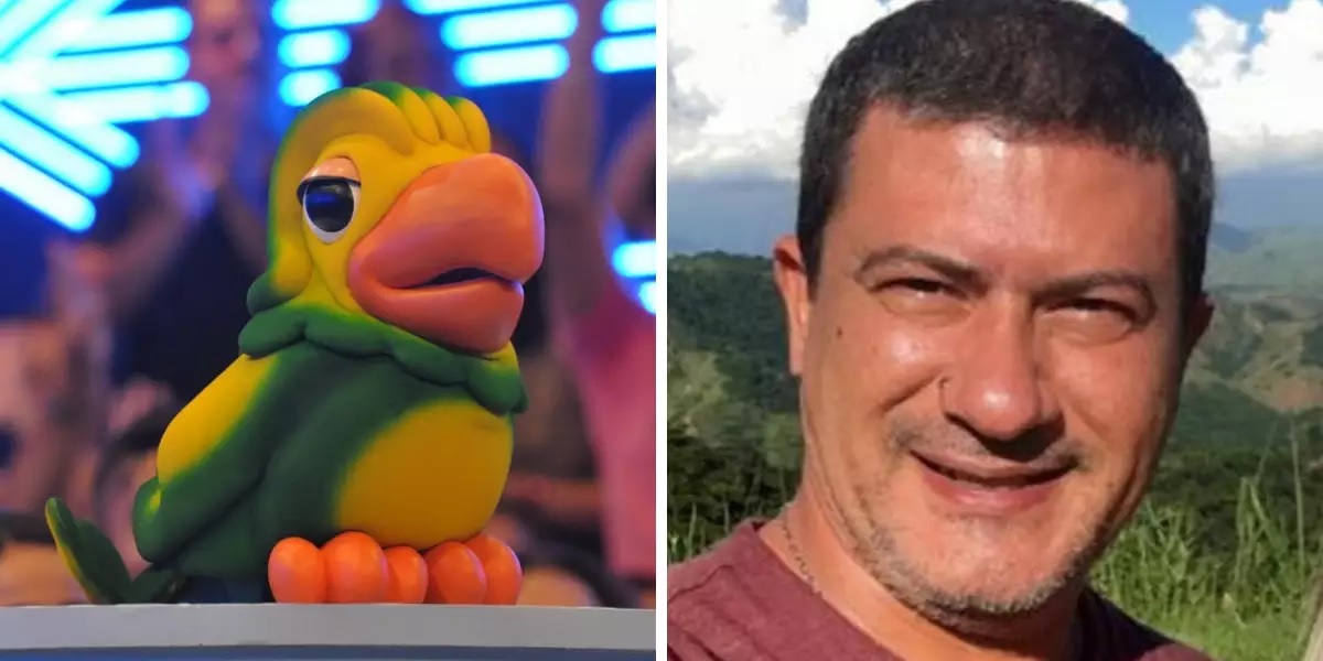 Actor Tom Veiga, who played 'Parrot José' ("Louro José") in the 'Mais Você' show hosted by Ana Maria Braga on TV Globo.