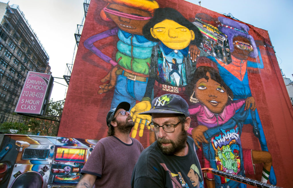 They would spend their whole time drawing, listening to hip hop, and going out at night to paint walls in this megalopolis that they consider one of the world's graffiti capitals, alongside Berlin, New York, and Barcelona.