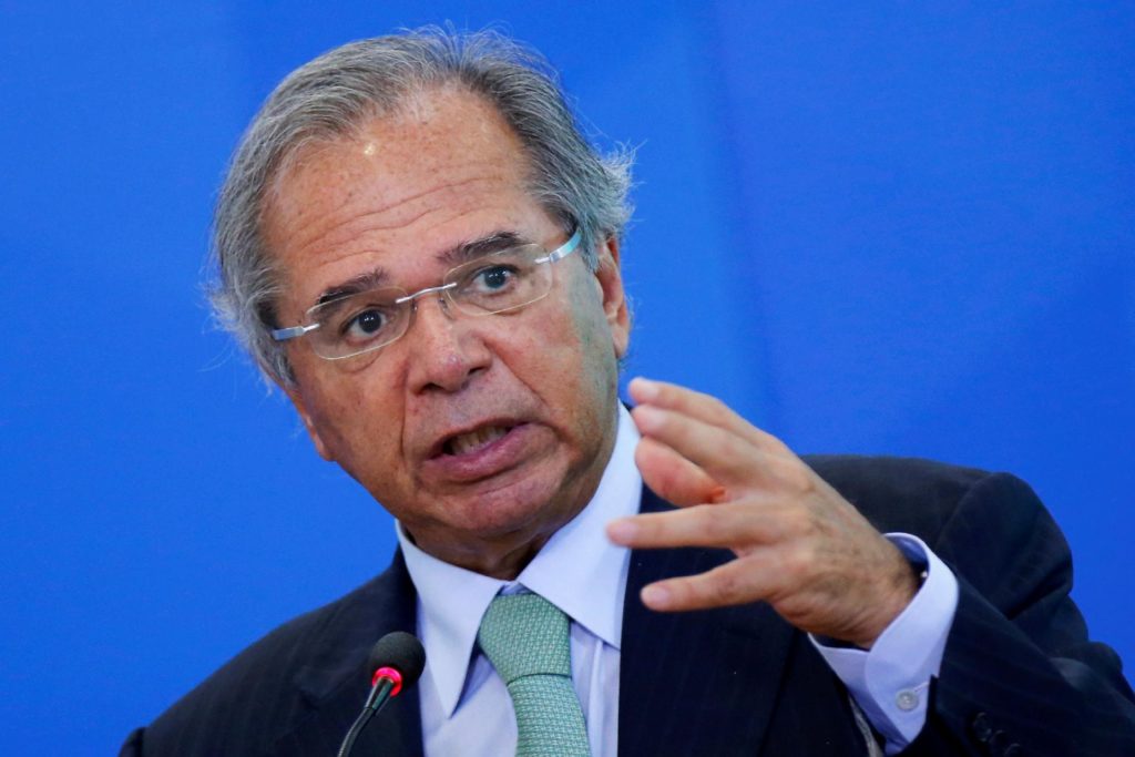 Brazilian Economy Minister Paulo Guedes.
