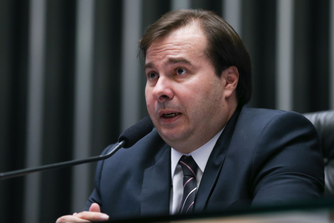 Brazilian Chamber of Deputies President Rodrigo Maia.