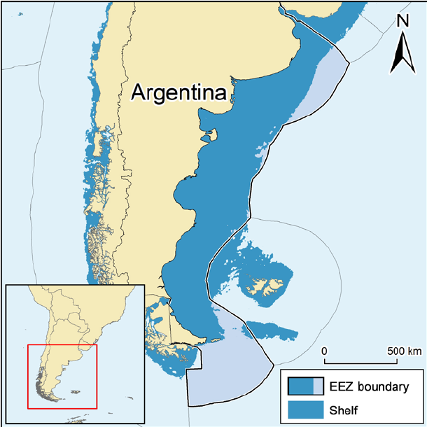 Given the threat to natural resources in its Exclusive Economic Zone, the Argentine Armed Forces have deployed naval and air units to reinforce controls on its waters. (Photo internet reproduction)