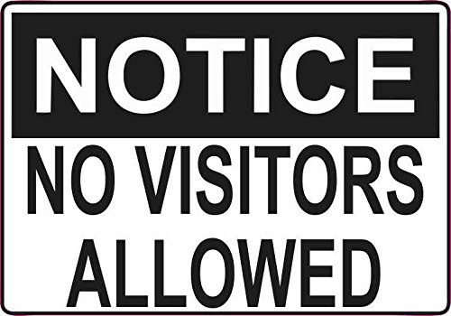 No visitors