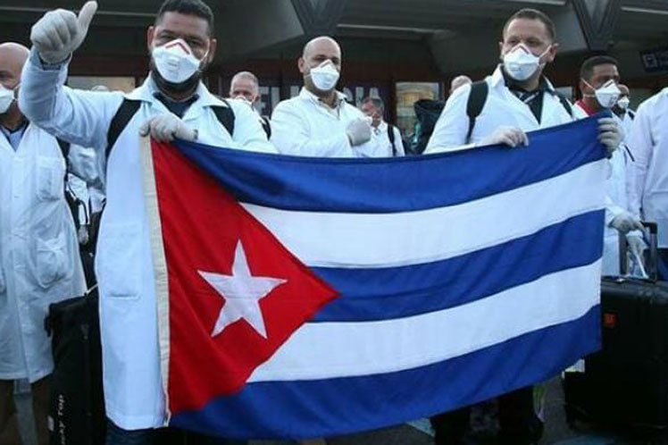 Cuba is open to resuming medical brigades to Bolivia, senior diplomat Danilo Sanchez said, after abruptly withdrawing them under previous president Jeanine Anez, whose right-wing government suspended relations with the communist island.