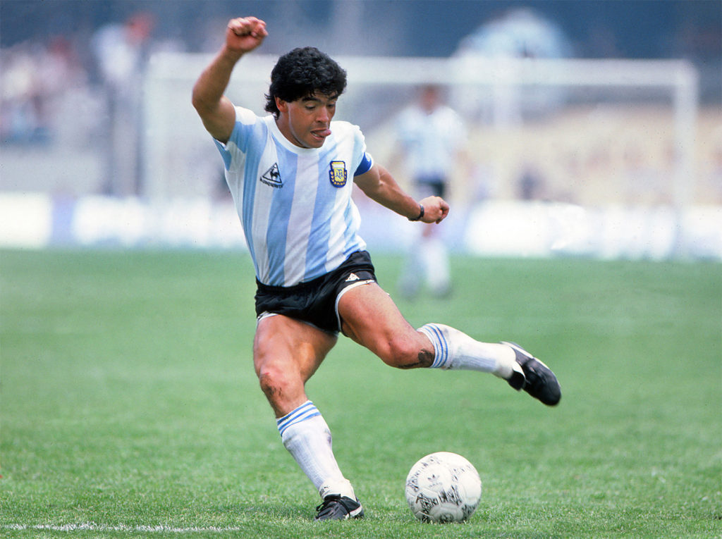 There is another material inheritance. And much less poetic. Maradona is a brand, a product, a symbol with a price.