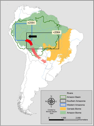 "Southern Amazonia can expect to reach a tipping point sometime before 2064 at the current rate of dry-season lengthening," Walker wrote.
