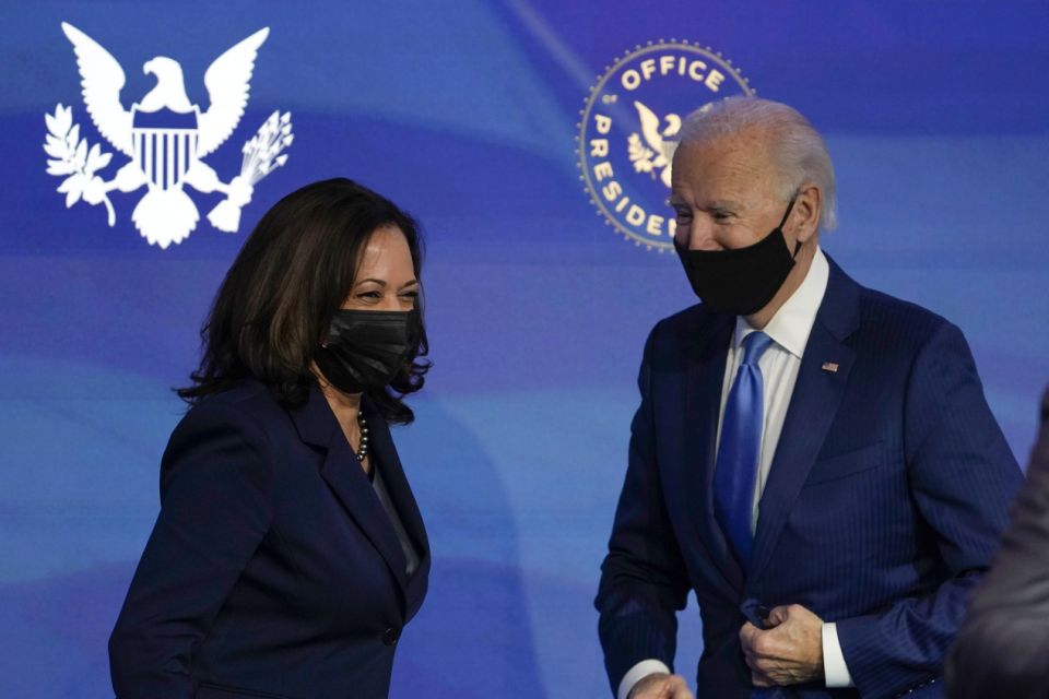 Joe Biden, Kamala Harris