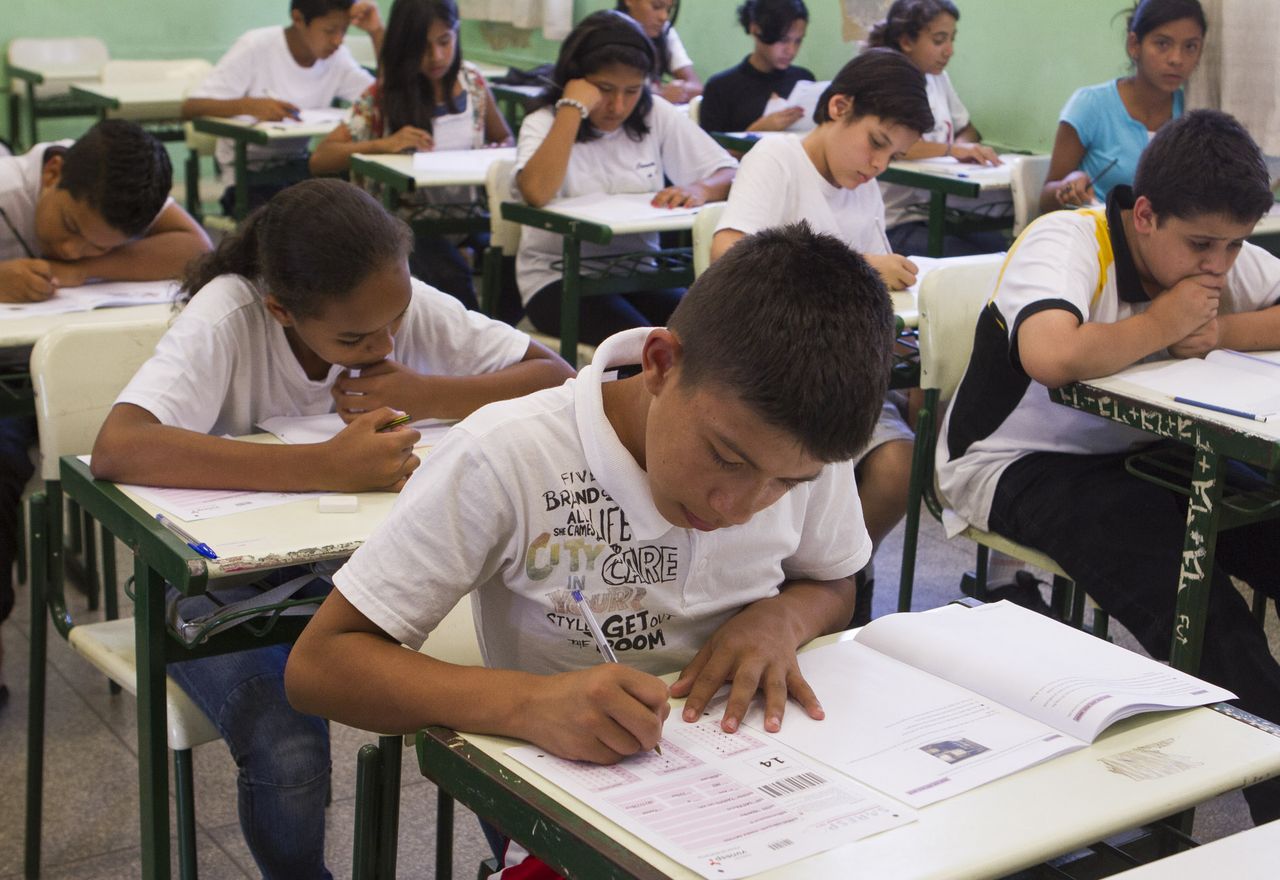 one of the problems in Brazil is the low quality of government services," he says, mentioning education and sanitation as examples