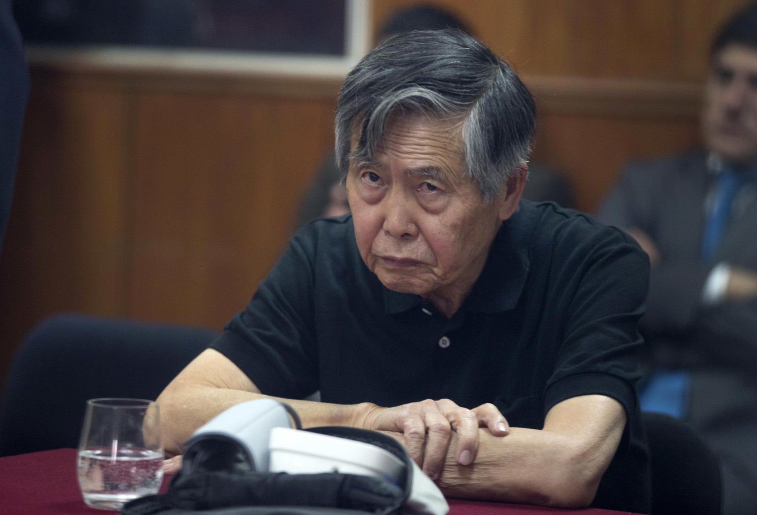 Peru's opposition leader Keiko Fujimori has said that she would pardon her jailed father, former president Alberto Fujimori, if she wins April's general election.