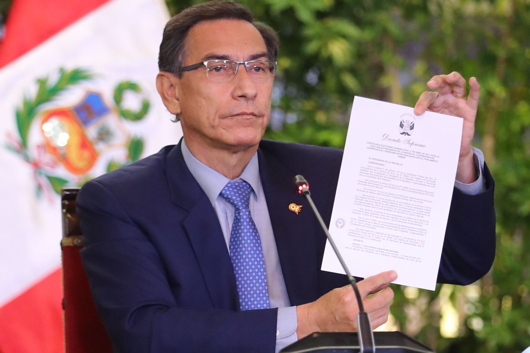 Peru's general elections will be held despite a second wave of COVID-19 infections, Peruvian President Francisco Sagasti said on Thursday, January 21st.