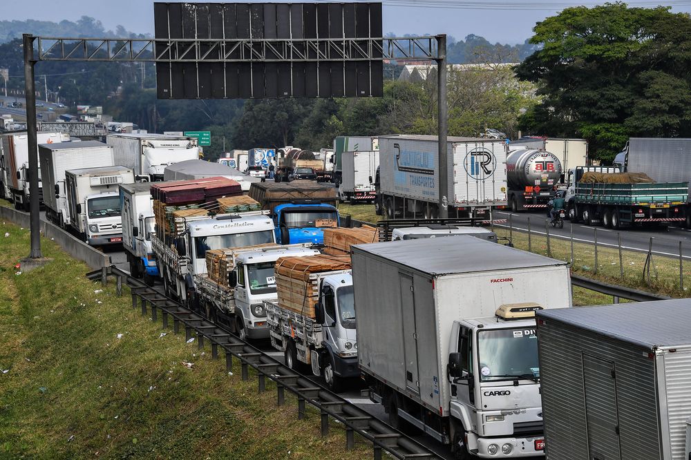 Brazil Trucker Strike 2018. (Photo internet reproduction)