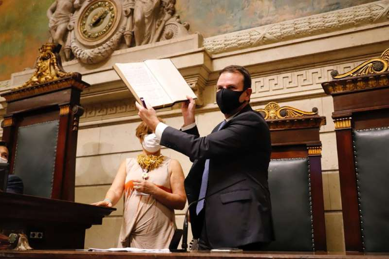 Rio de Janeiro's new Mayor Eduardo Paes.