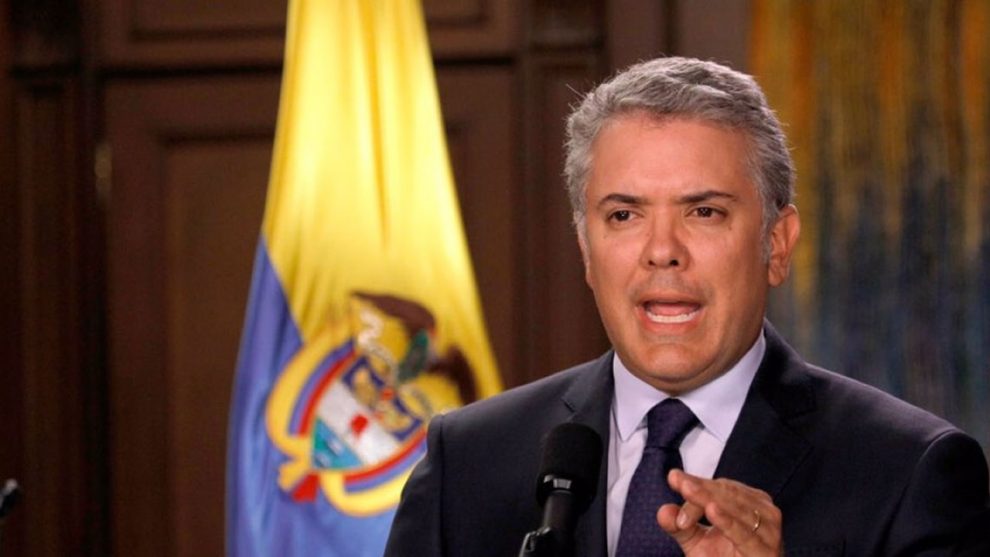 Colombian President Ivan Duque (Photo Internet Reproduction)