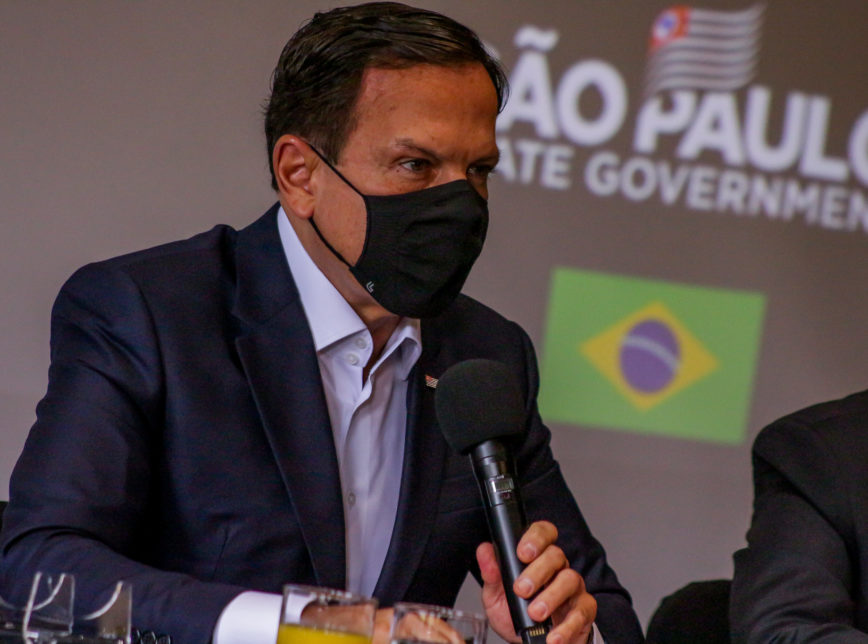 São Paulo State Governor João Doria.