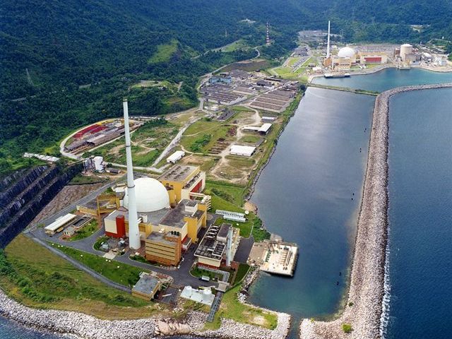 Angra 3 nuclear plant. (Photo internet reproduction)