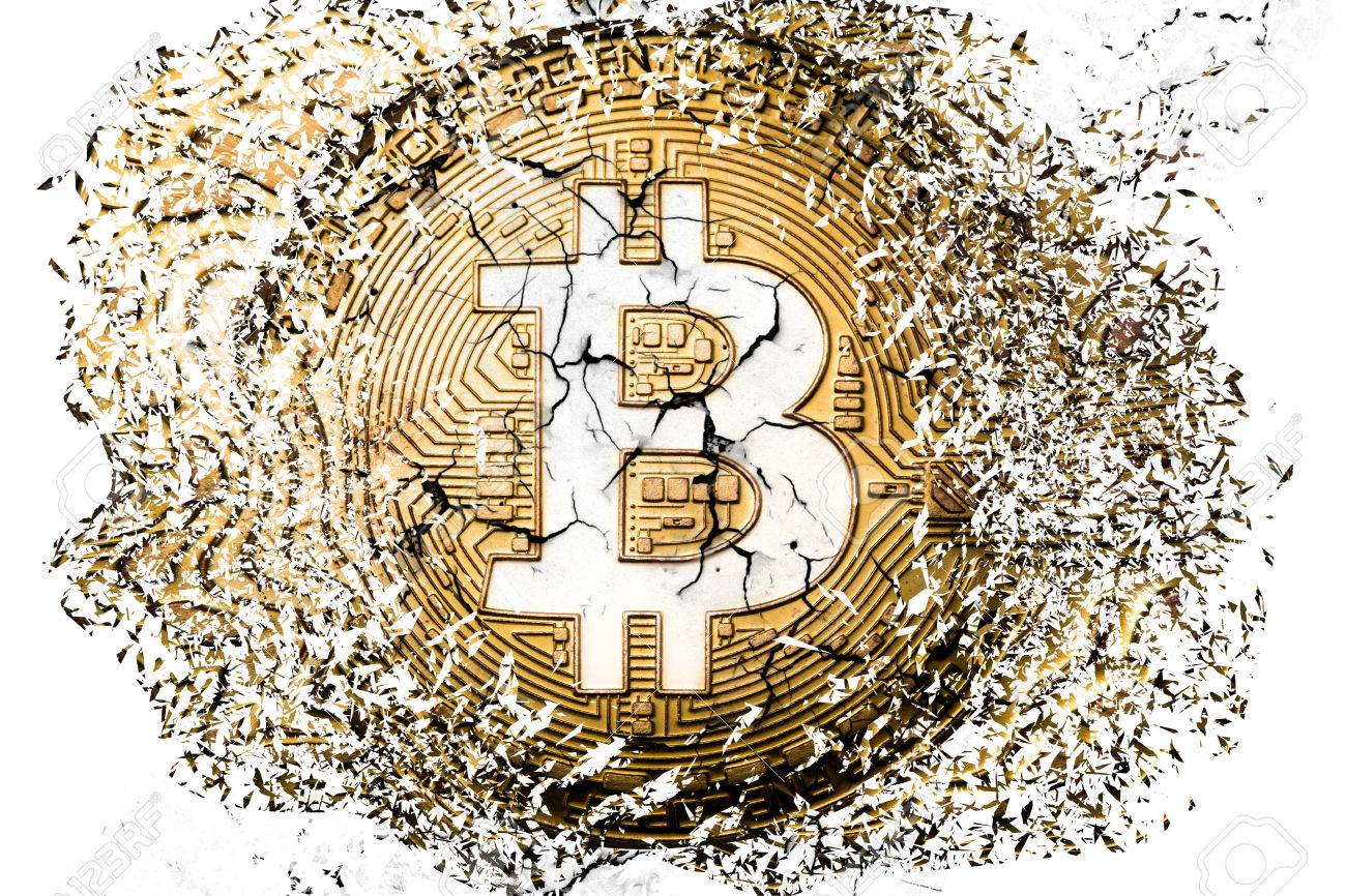 bitcoin explosion disintegration