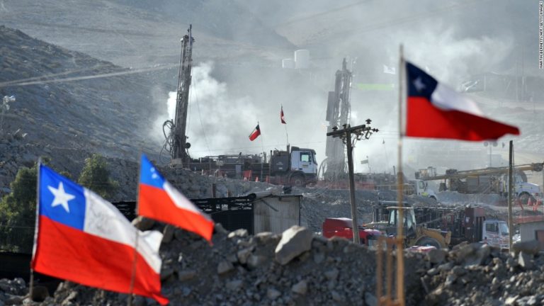 Chile’s Mining Production Index Falls in December