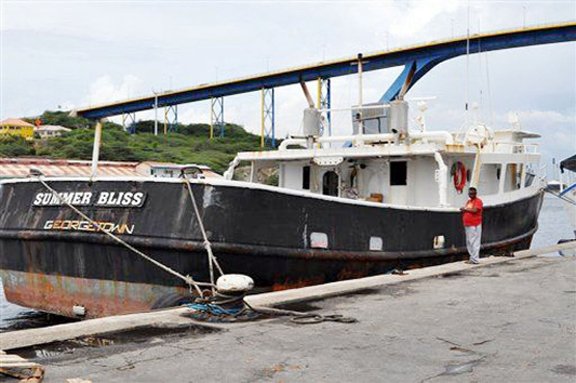 Caracas on Wednesday, February 3rd announced the release of the crew of two Guyana fishing boats that the Venezuelan military had seized last month in waters contested by both countries. (Photo internet reproduction)