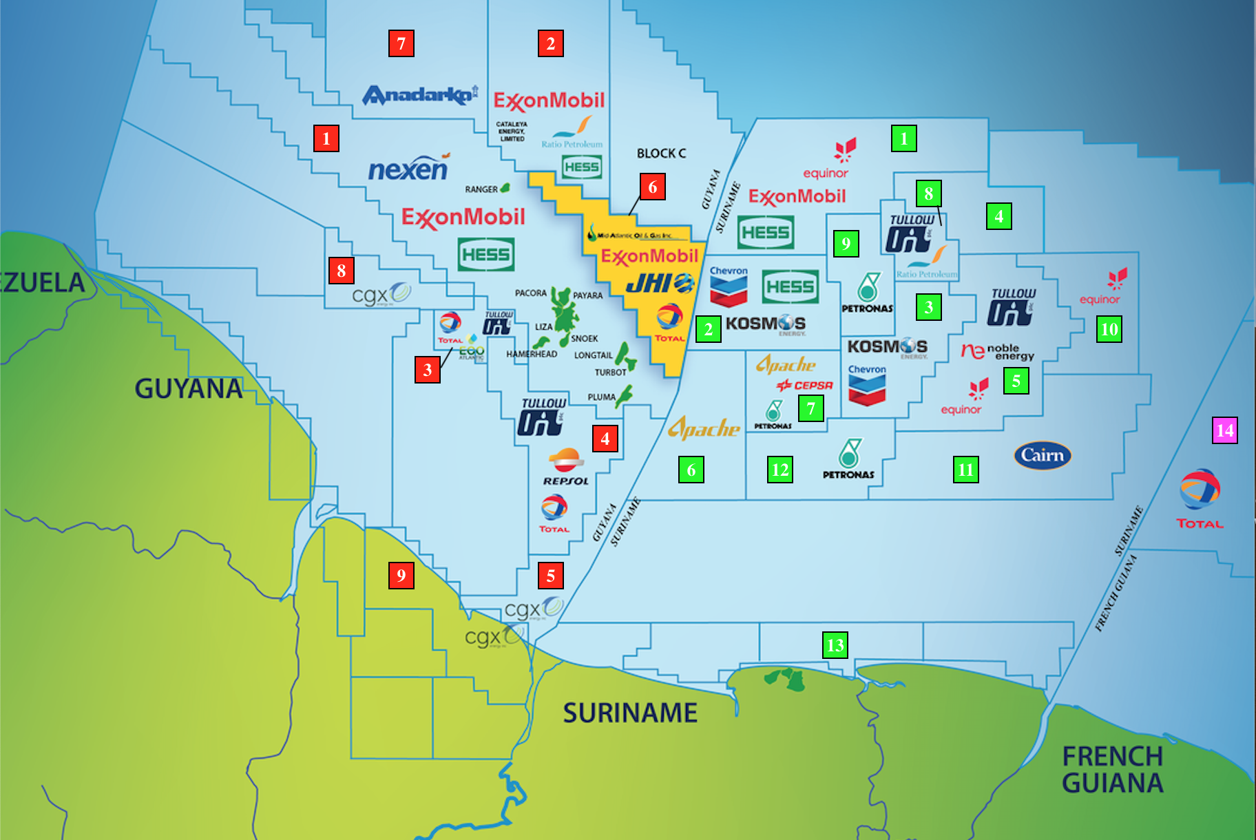 The Guyana-Suriname Basin. (Photo internet reproduction)