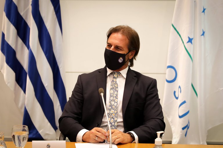 President Luis Lacalle Pou. (Photo internet reproduction)