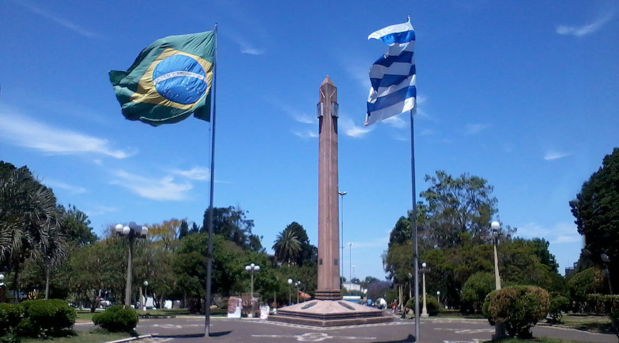 Border Uruguay-Brazil. (Photo internet reproduction)