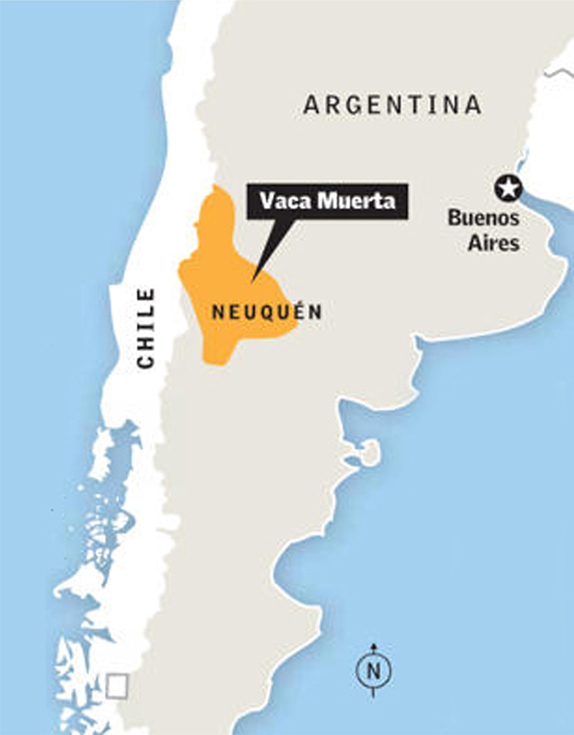Argentina’s Vaca Muerta Fracking Activity Hits 17-Month High in January