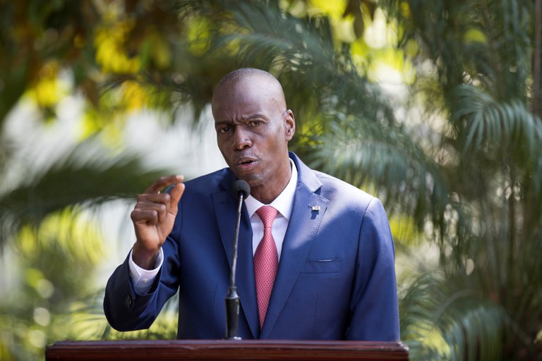 Current president, Jovenel Moïse (Photo Internet Reproduction)