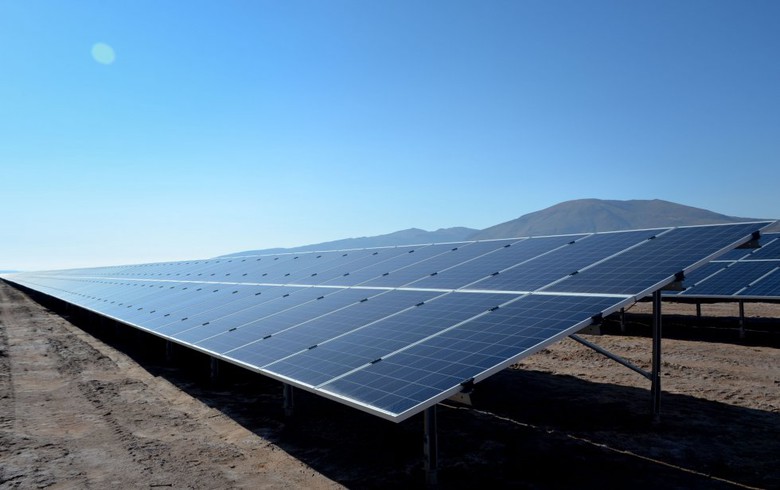 The 100MW Oruro solar plant in the Bolivian Andes