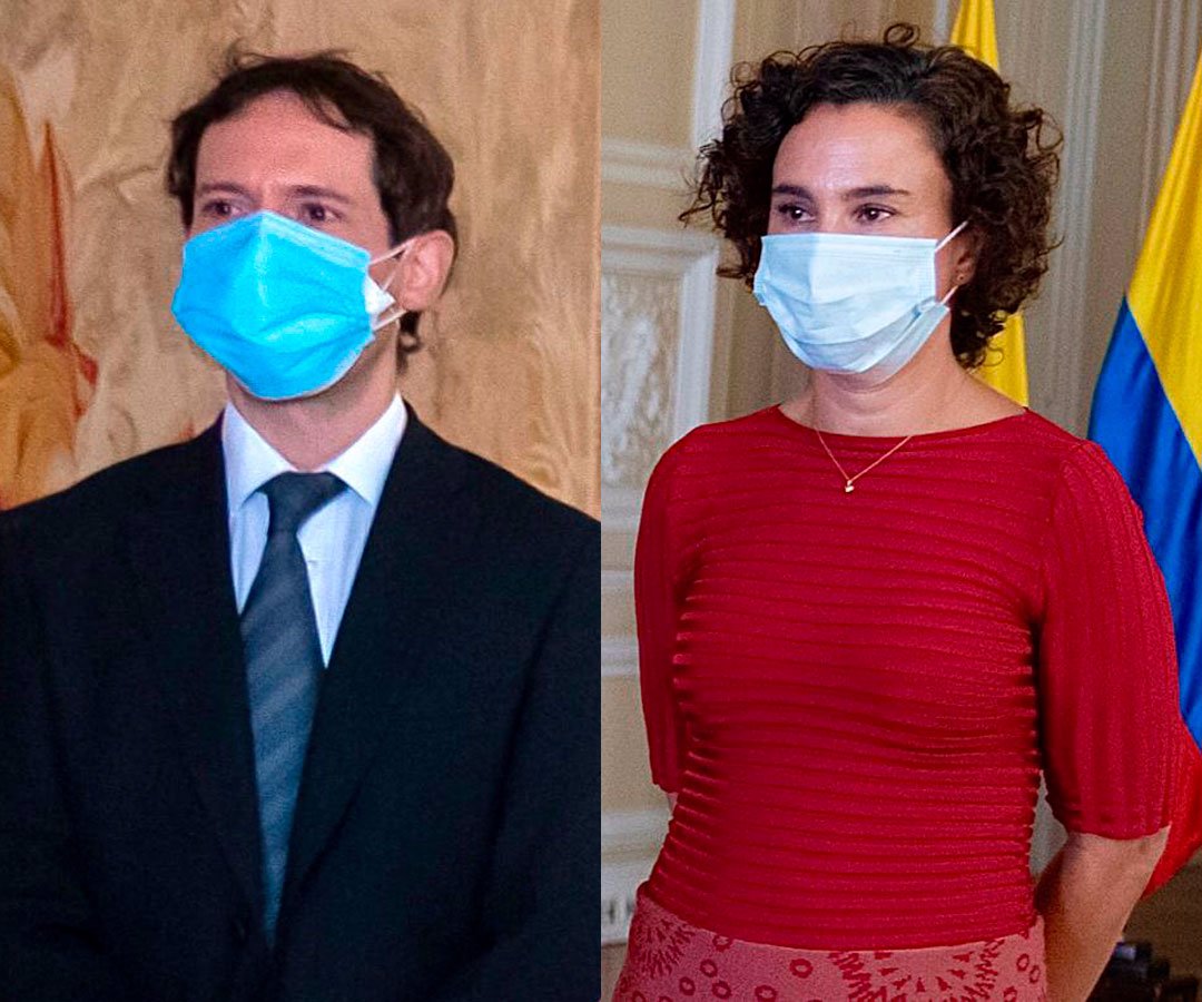 Mauricio Villamizar and Viviana Taboa. ( Photo Internet Reproduction)