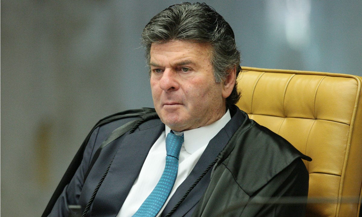 Brazil's Federal Supreme Court (STF) Chief Justice Luiz Fux. (Photo Internet Reproduction)