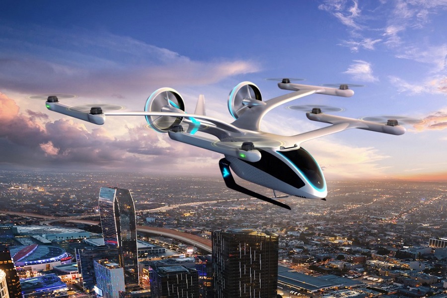 Brazil’s EMBRAER presents electric flying car prototype