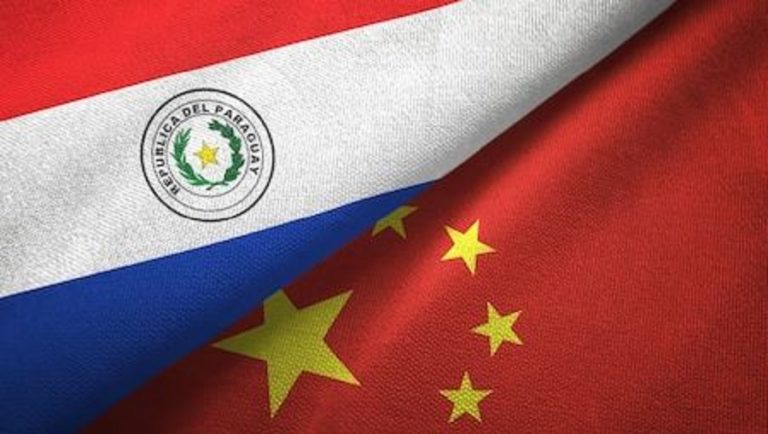 Is China trying to put political pressure on Paraguay as a condition for vaccine deliveries?