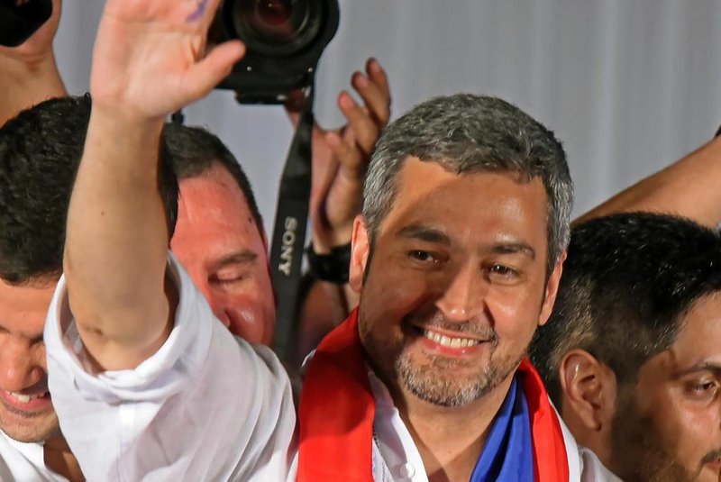 Paraguayan president Mario Abdo Benítez. (Photo internet reproduction)