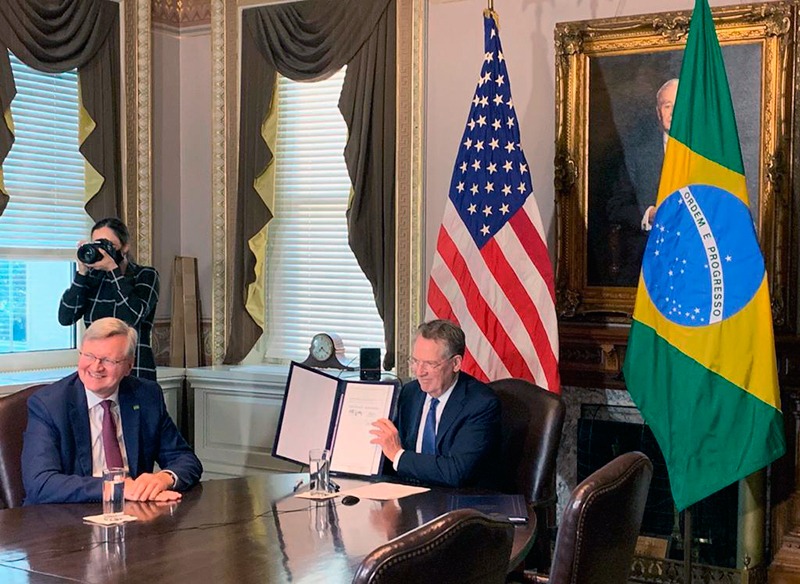 Biden stressed that there are no limits to what Brazil and the US can achieve together. (Photo internet reproduction)