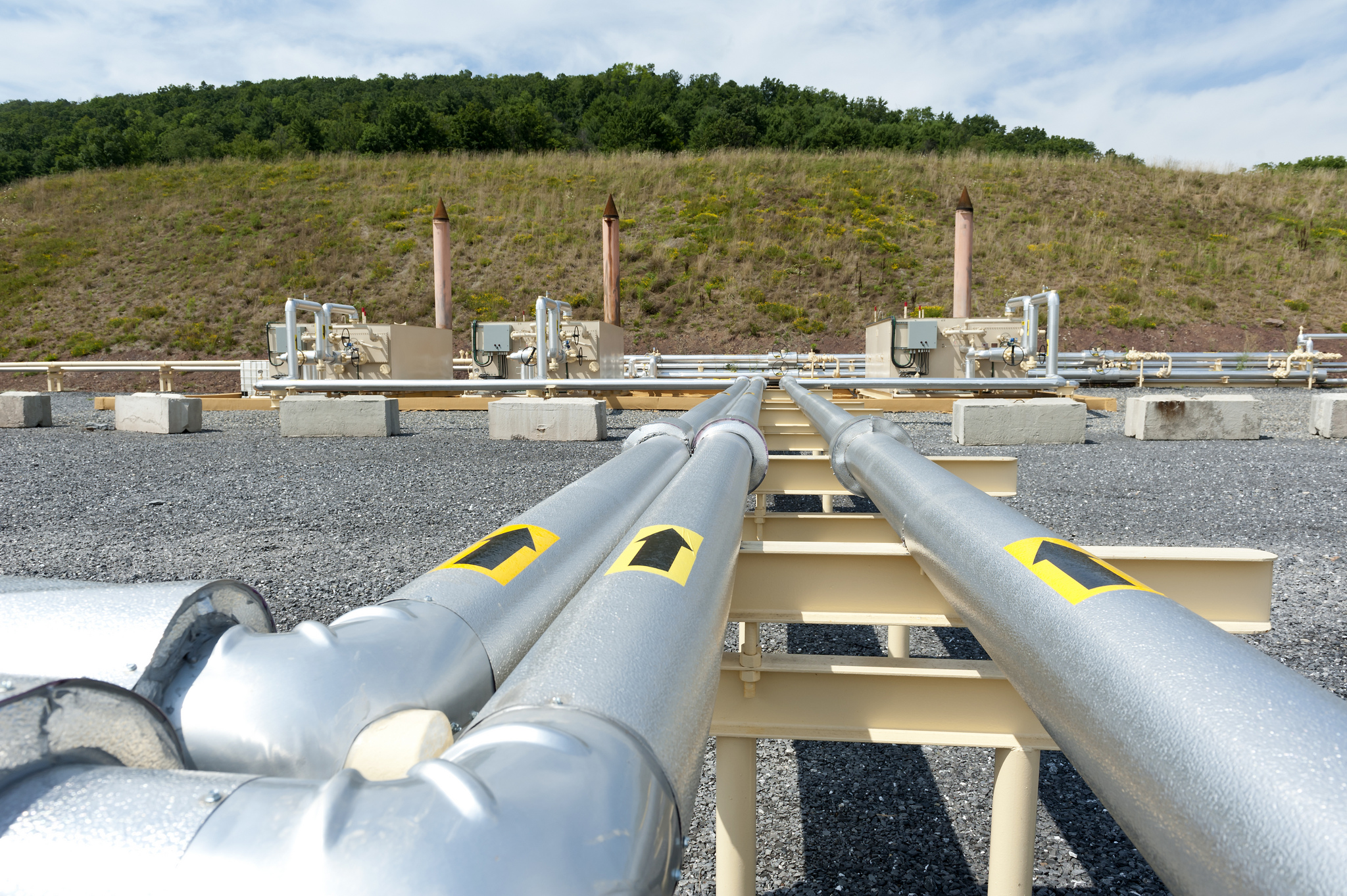 Gas pipelines