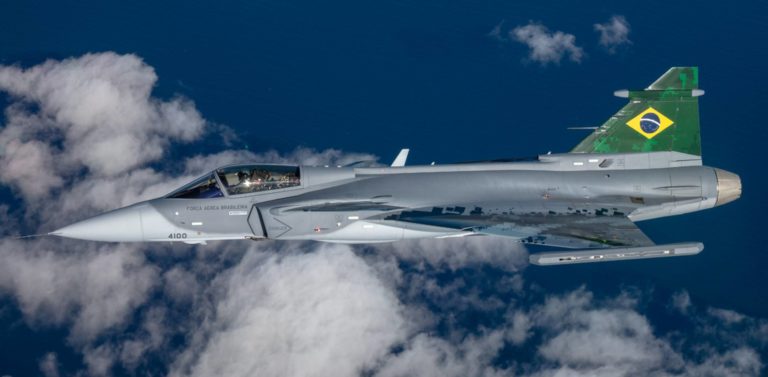 Gripen fighter jet begins its supersonic test phase in Brazil