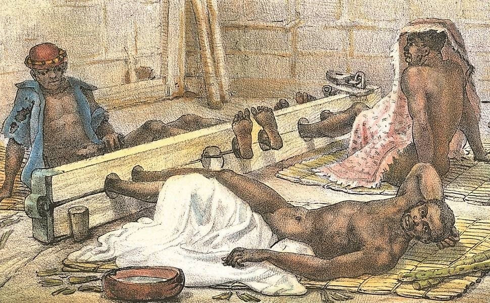Slave trade was basis for Portugal's colonial wealth. (Photo internet reproduction)