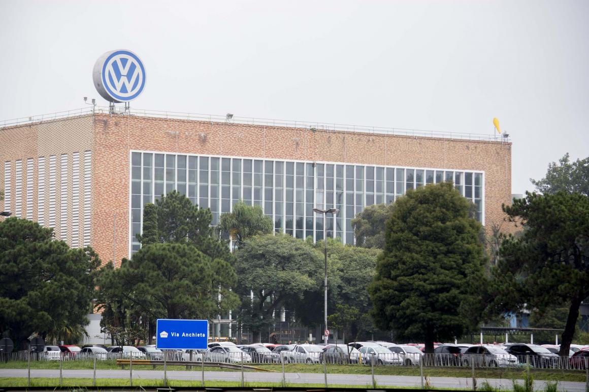 Volkswagen headquarters in Brazil. (Photo internet reproduction)